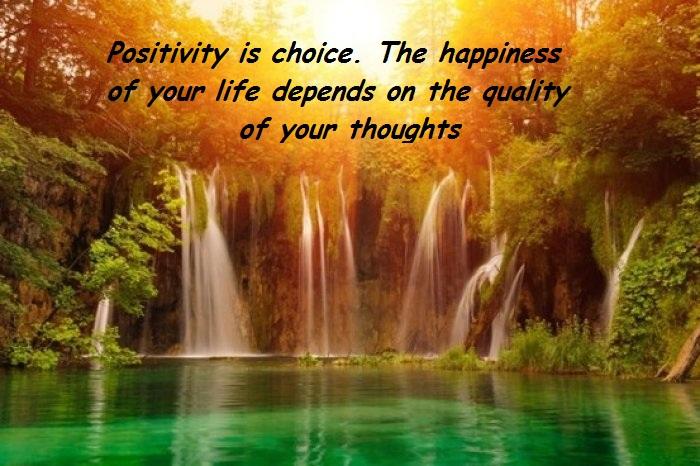 Positivity leads to Happiness